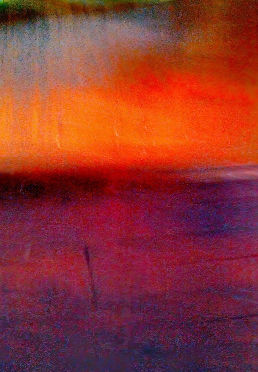 Summer Rain Scottish Landscape Painting
