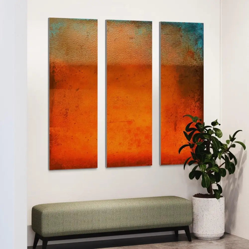 Sunrise Horizon Abstract Panoramic Art