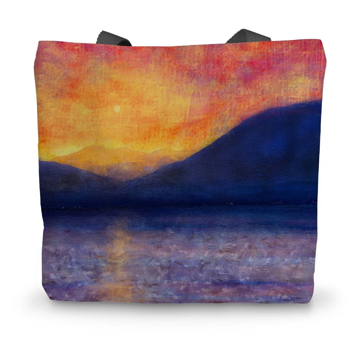 Sunset Approaching Mull Art Gifts Canvas Tote Bag