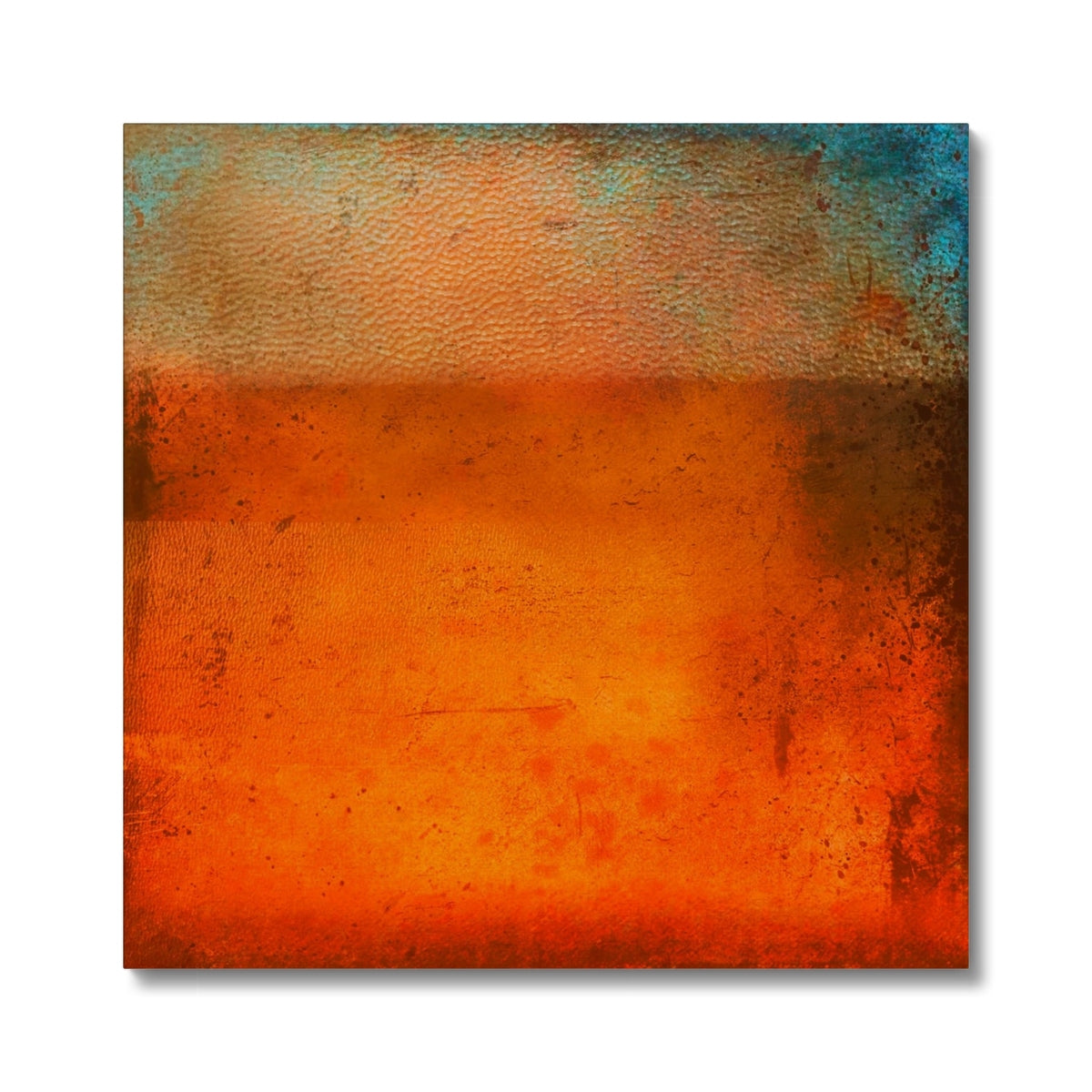 Sunset Horizon Abstract Painting | Canvas Prints From Scotland