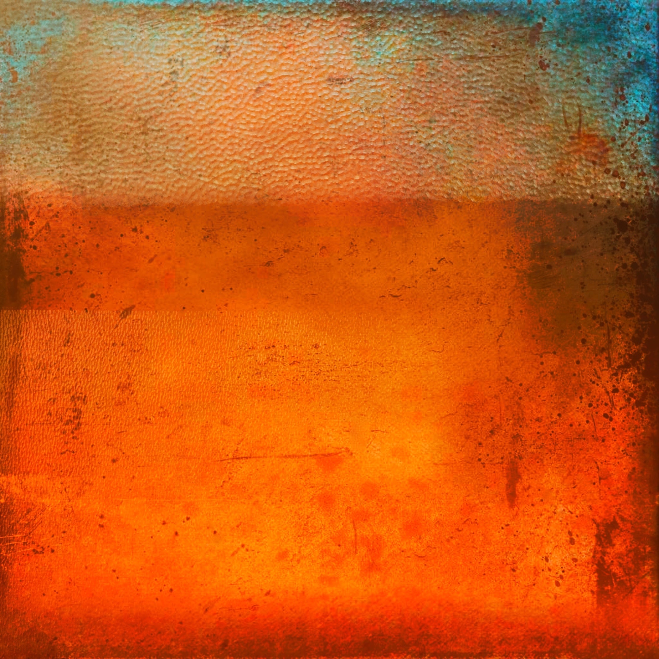 Sunset Horizon Scottish Landscape Painting