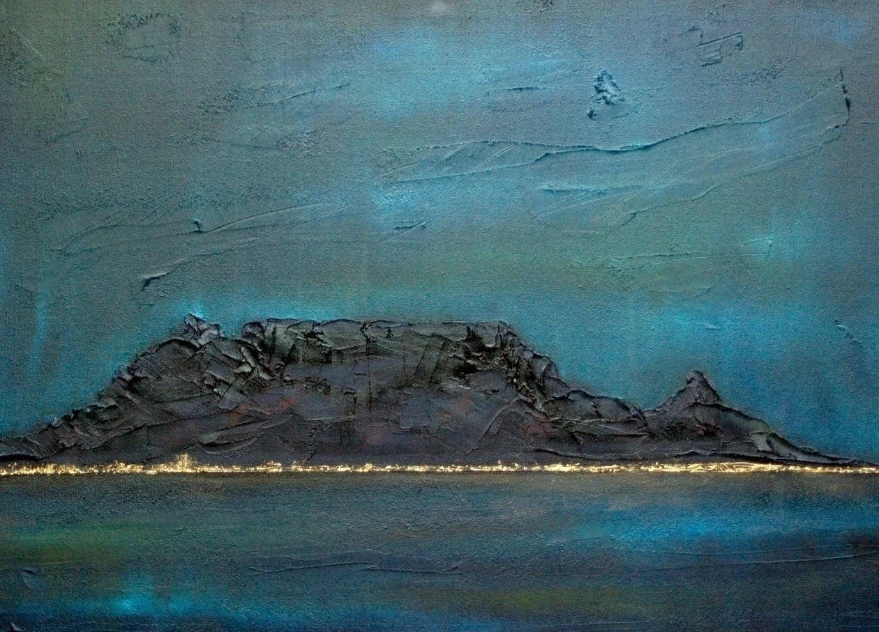Table Mountain South Africa Original Painting - Scottish Artist World Art Gallery Scotland