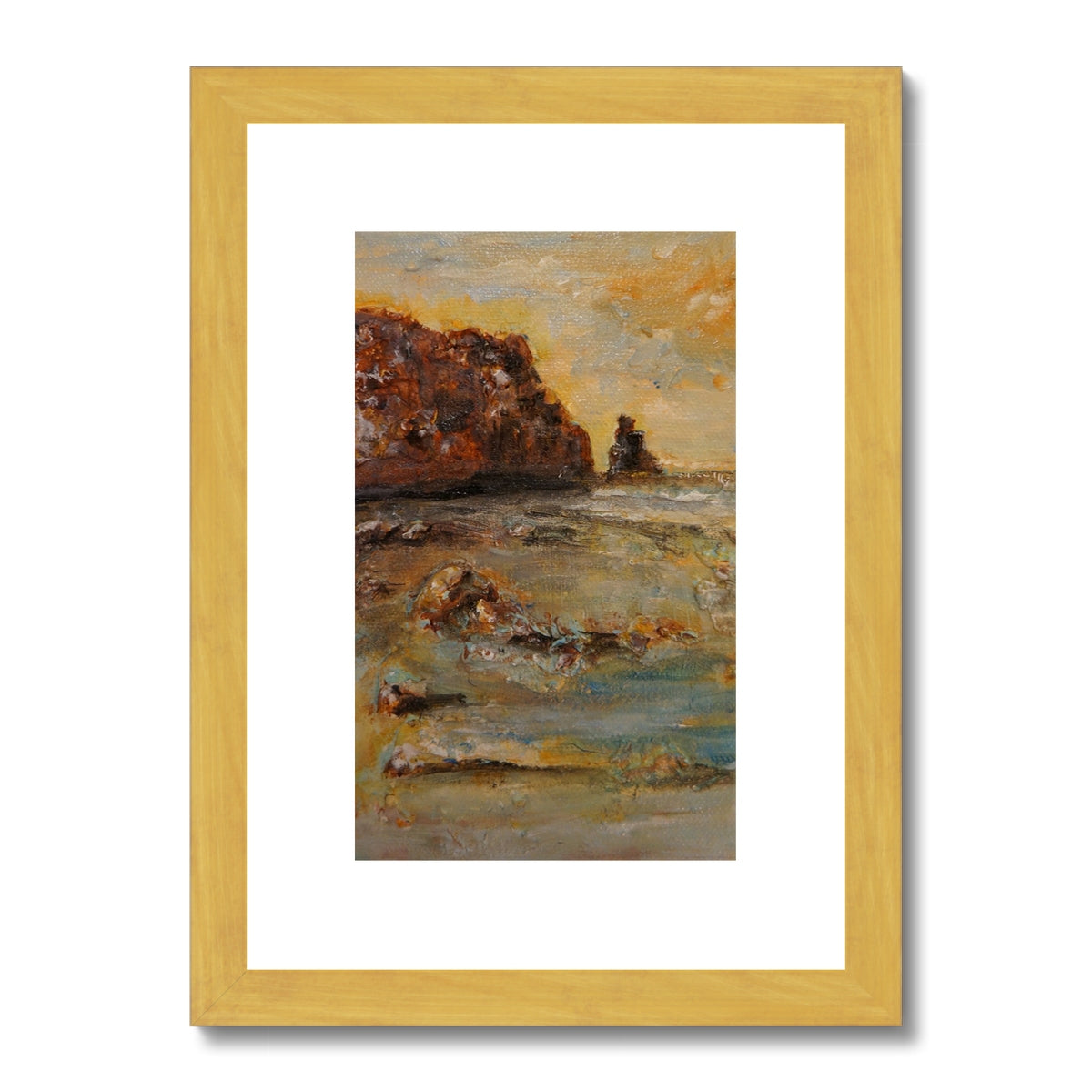 Talisker Bay Antique Framed & Mounted Print
