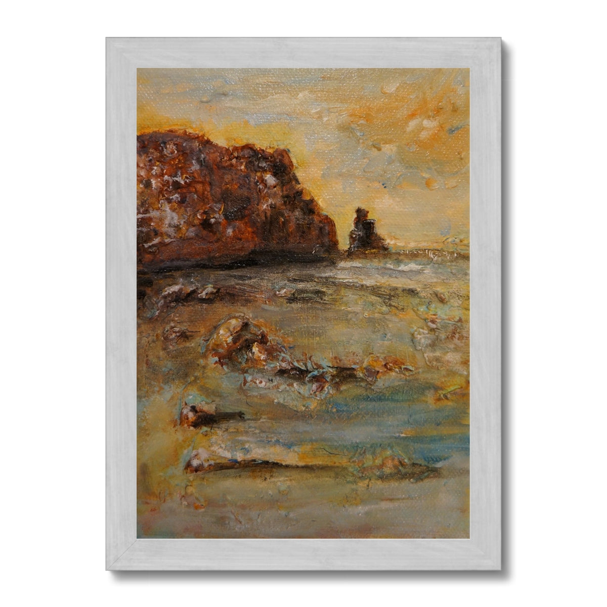 Talisker Bay Antique Framed Print