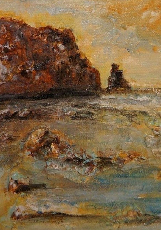 Talisker Bay Skye Scottish Landscape Painting