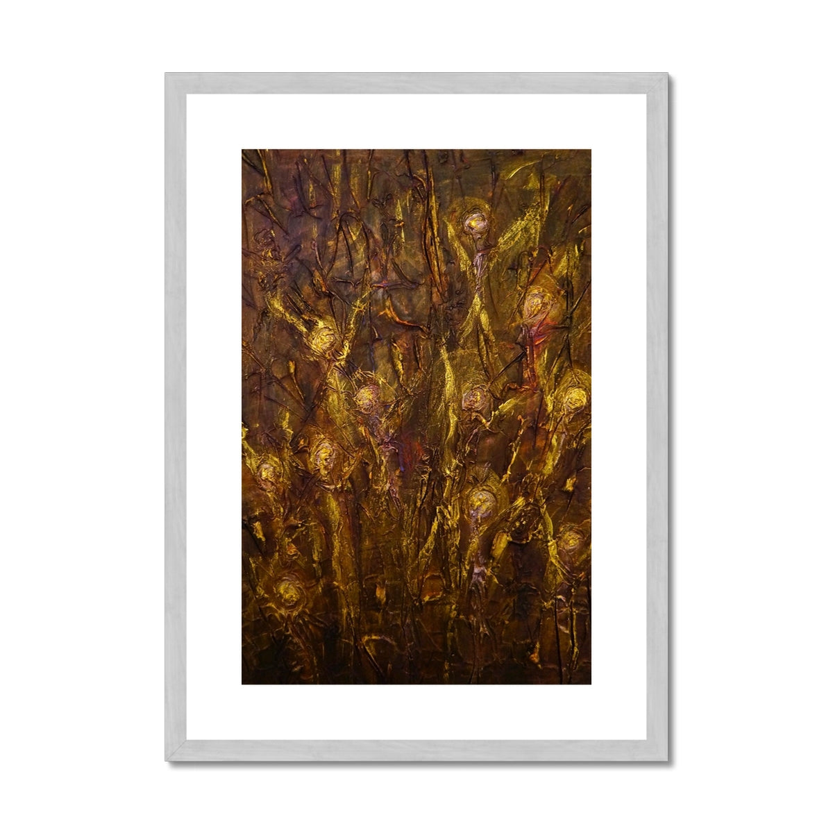 The Alloway Auld Kirk Witches Antique Framed & Mounted Print