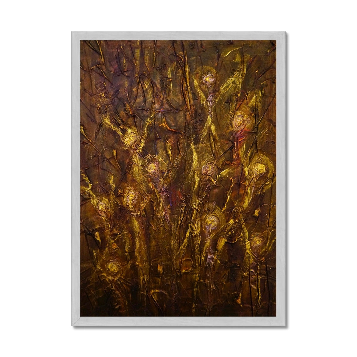 The Alloway Auld Kirk Witches Antique Framed Print