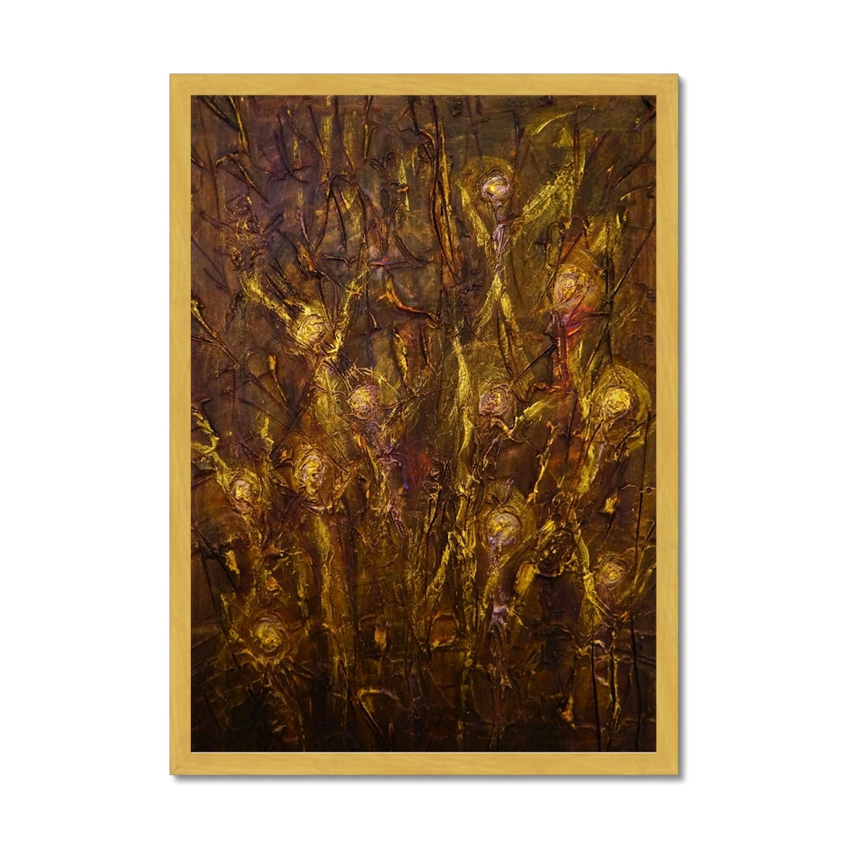 The Alloway Auld Kirk Witches Antique Framed Print