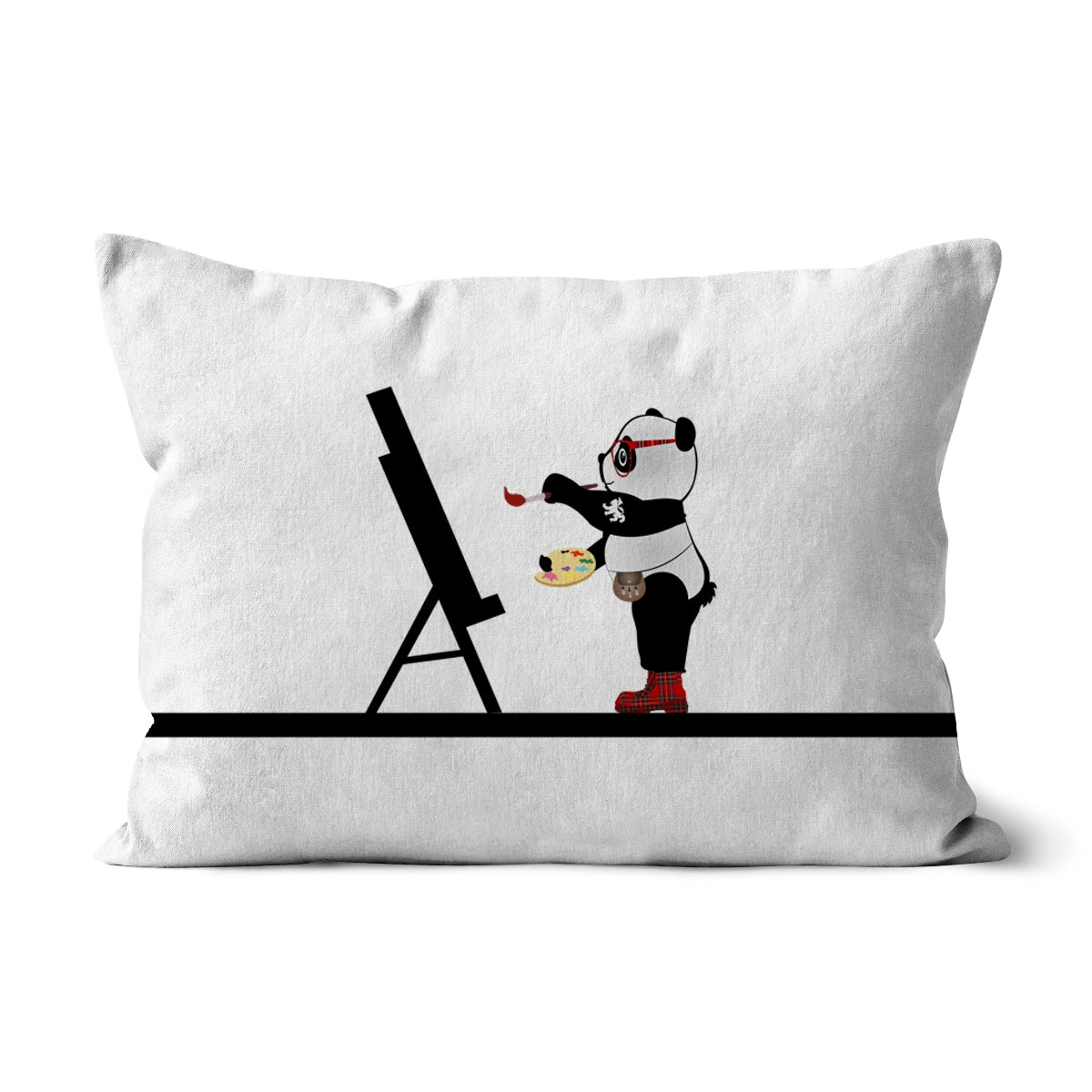 The Artist | Panda Disco | Graphic Art | Cushion