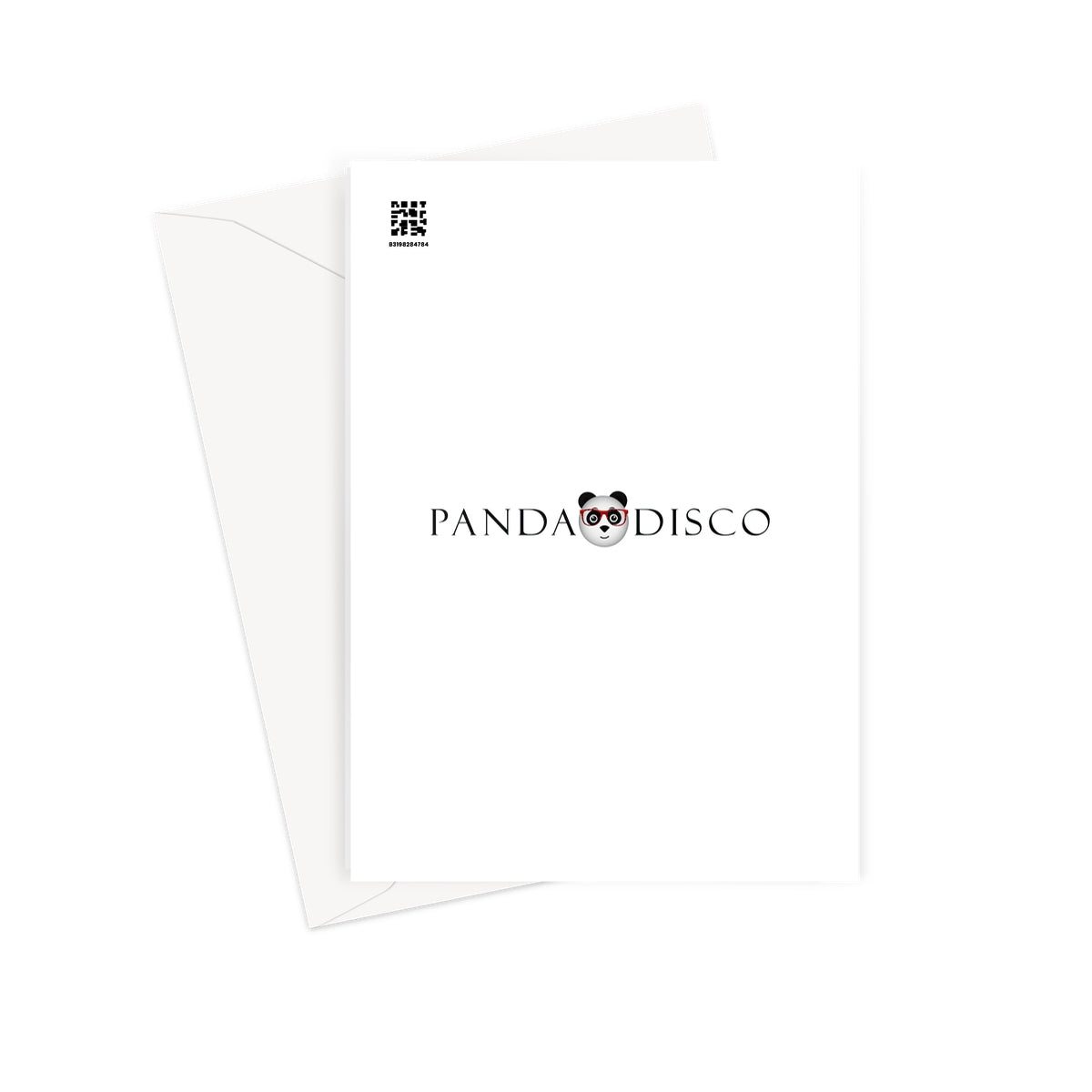 The Artist | Panda Disco | Graphic Art | Greeting Card