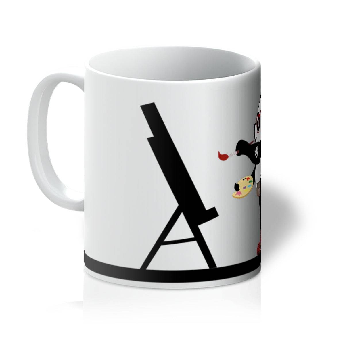 The Artist | Panda Disco | Graphic Art | Mug