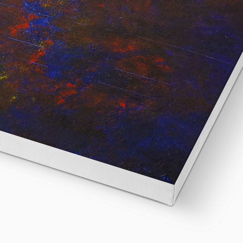 The Autumn Wood Abstract Painting | Canvas Prints From Scotland