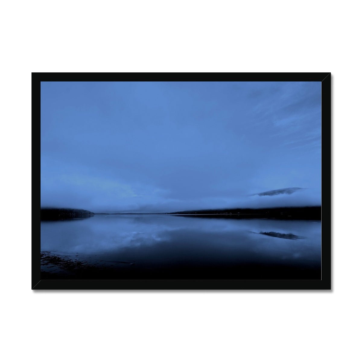 The Blue Hour Loch Fyne Painting | Framed Prints From Scotland