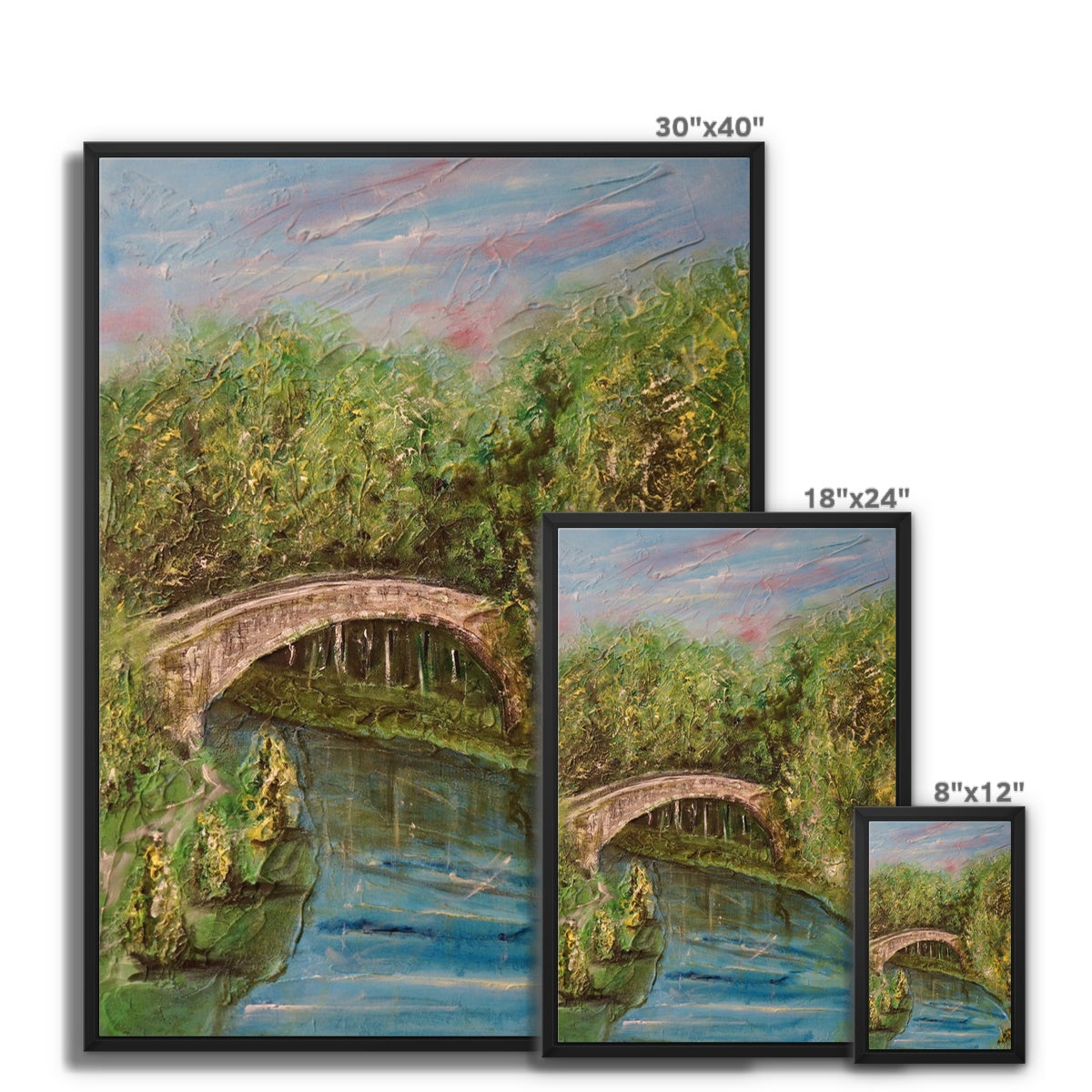 The Brig O Doon Painting | Framed Canvas From Scotland