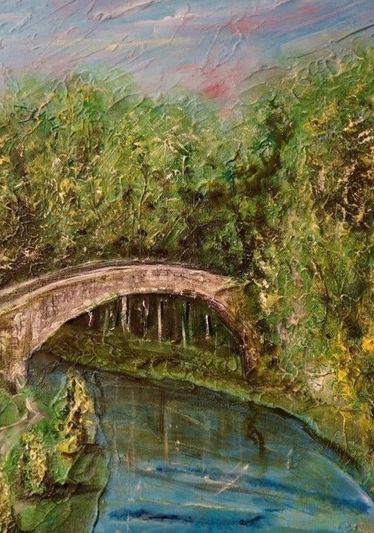 The Brig O Doon Scottish Landscape Painting
