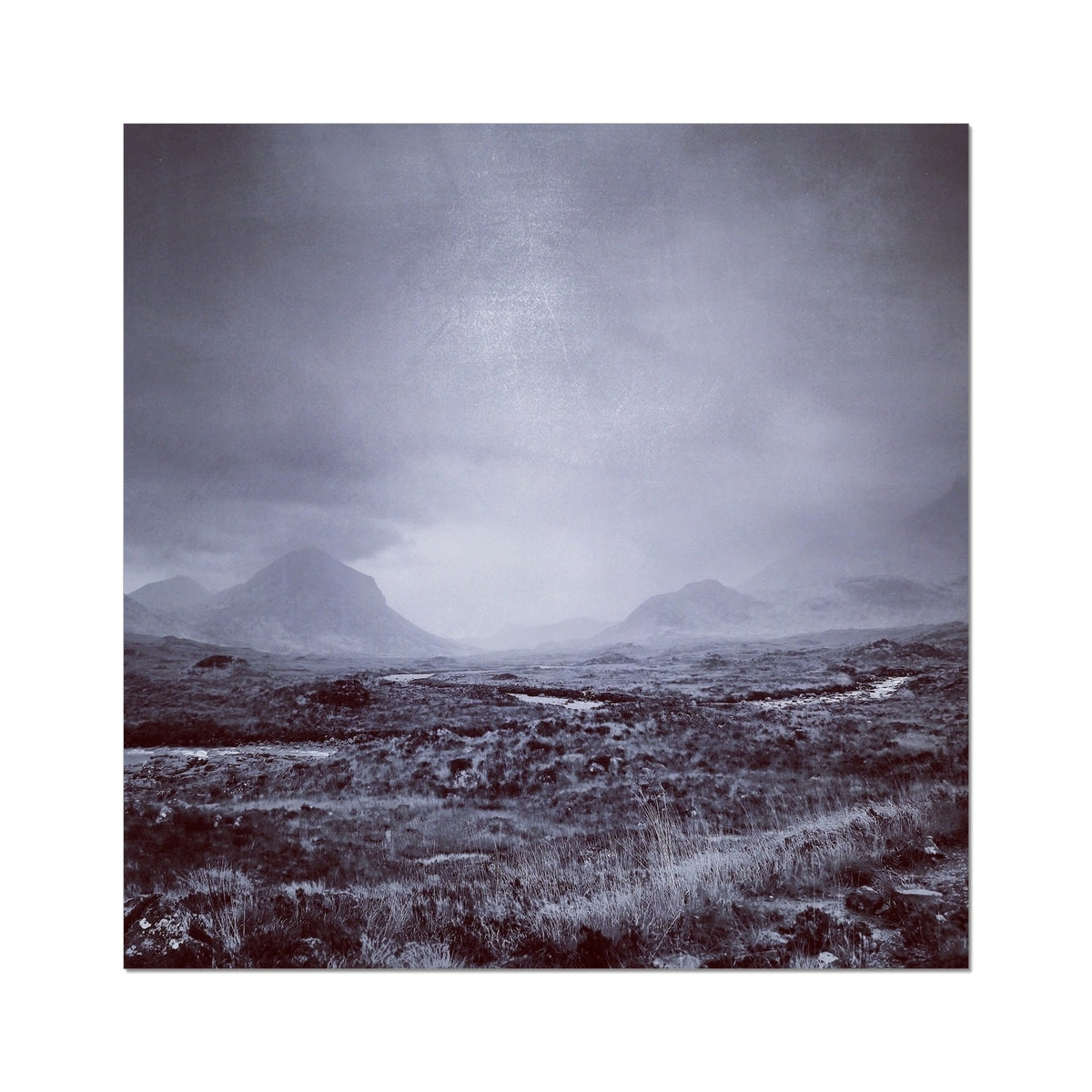 The Brooding Cuillin Fine Art Print