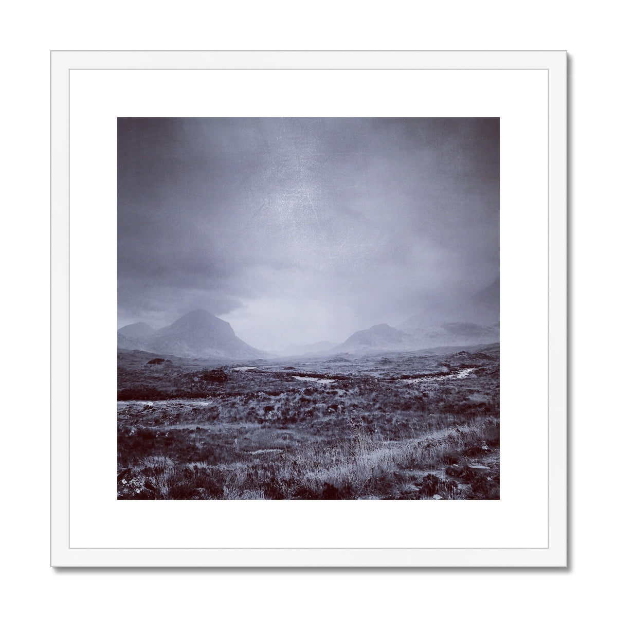 The Brooding Cuillin Framed & Mounted Print