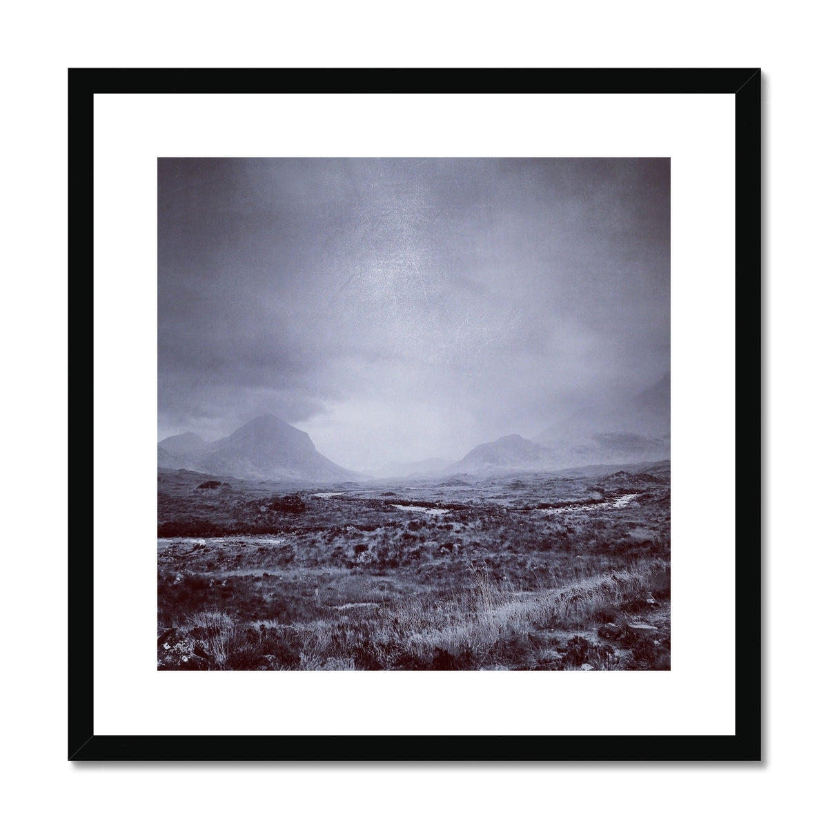 The Brooding Cuillin Framed & Mounted Print