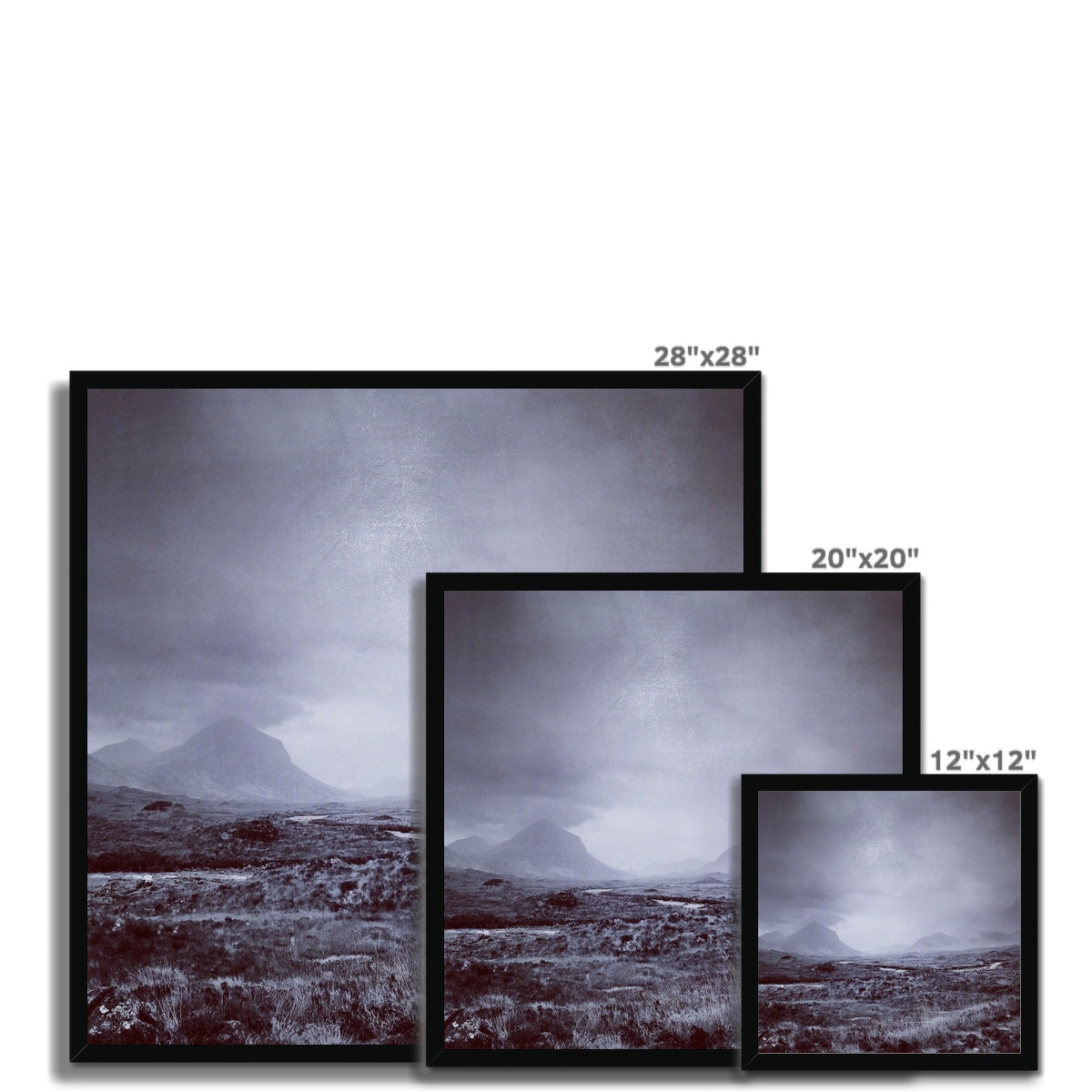 The Brooding Cuillin Framed Print
