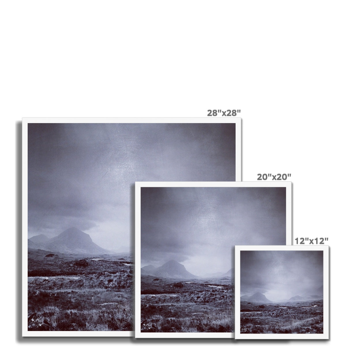 The Brooding Cuillin Framed Print