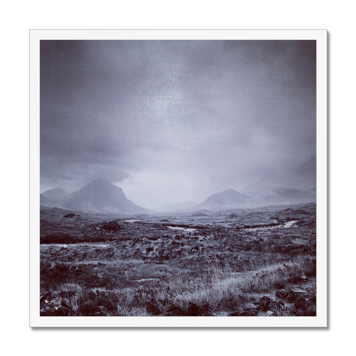 The Brooding Cuillin Framed Print