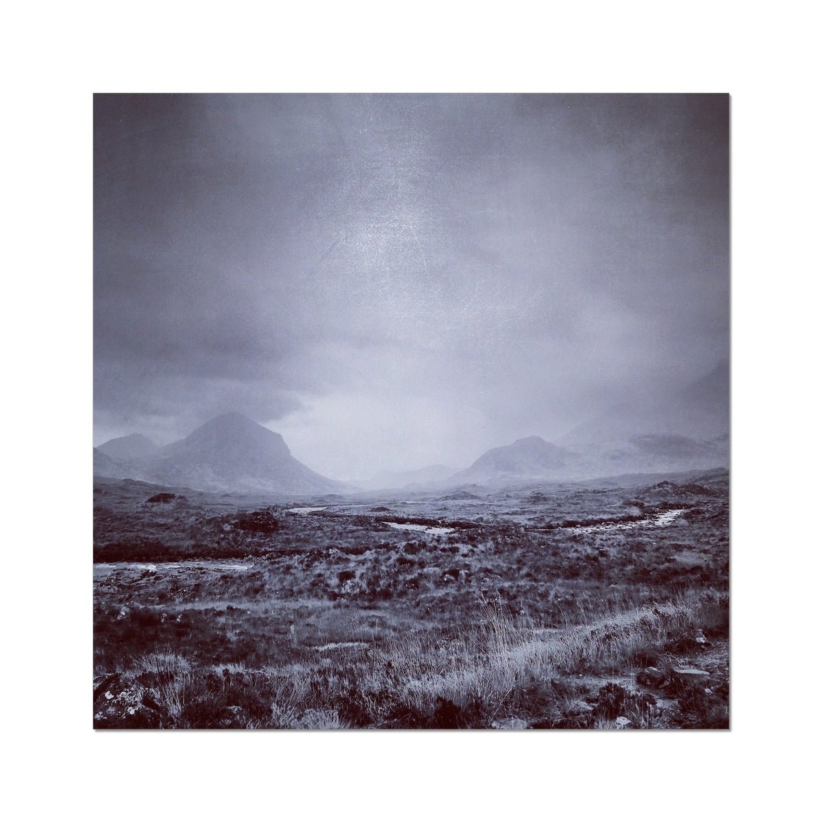 The Brooding Cuillin Skye Painting | Fine Art Prints From Scotland