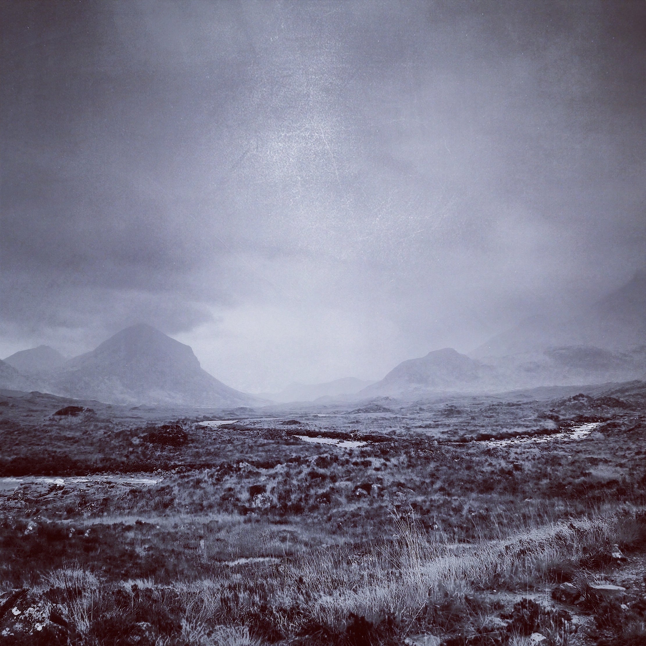 The Brooding Cuillin Skye Scottish Landscape Painting