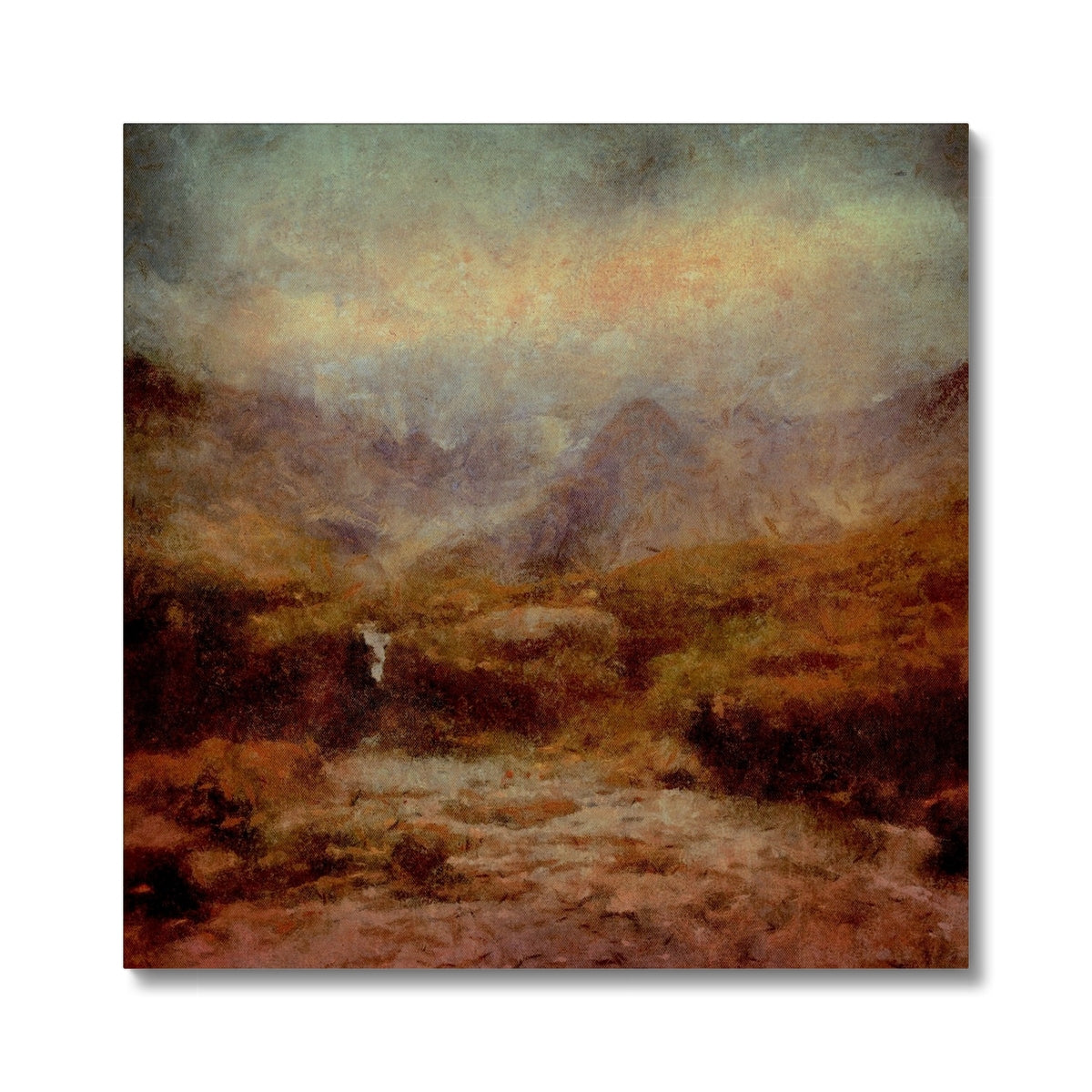 The Brooding Fairy Pools Canvas
