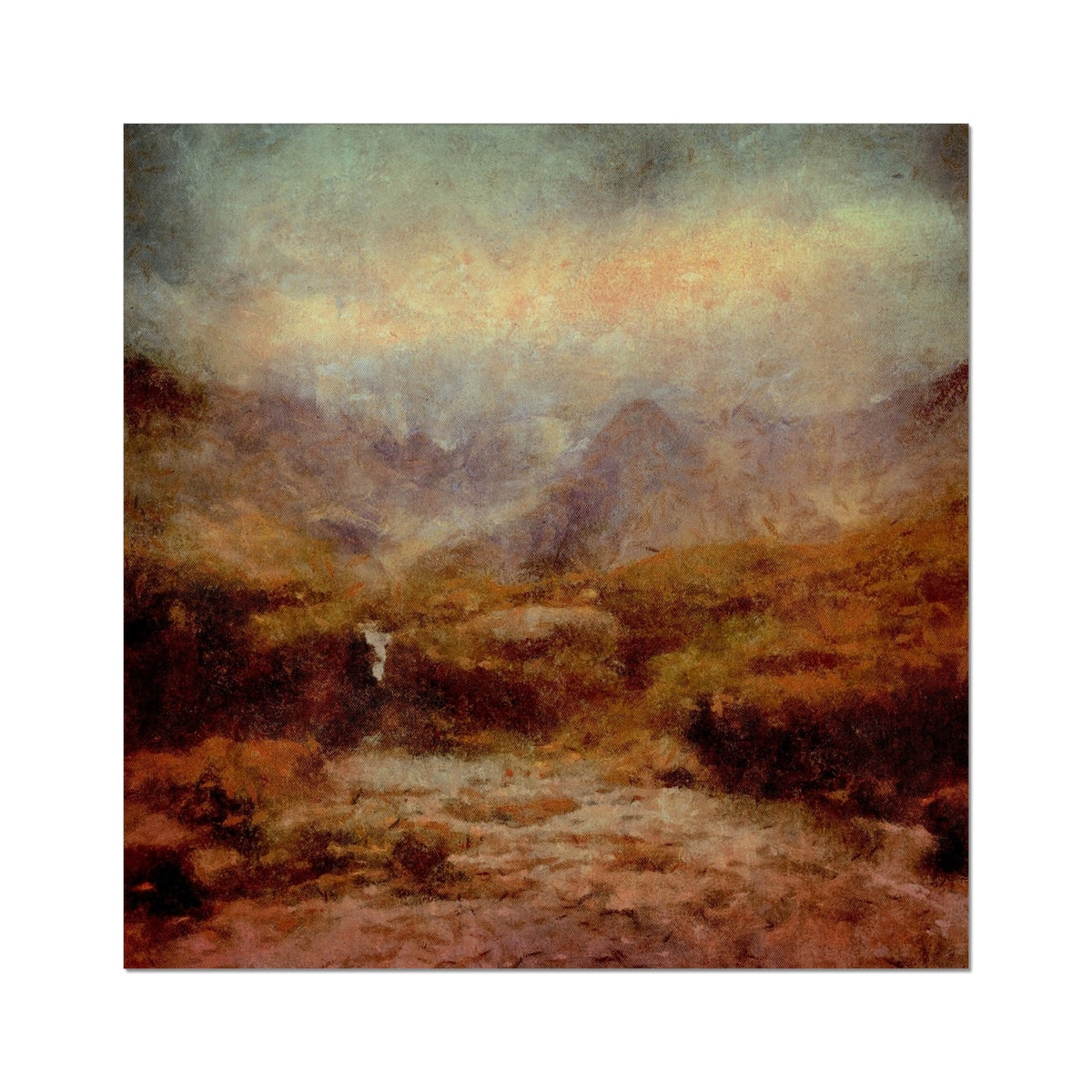 The Brooding Fairy Pools Fine Art Print