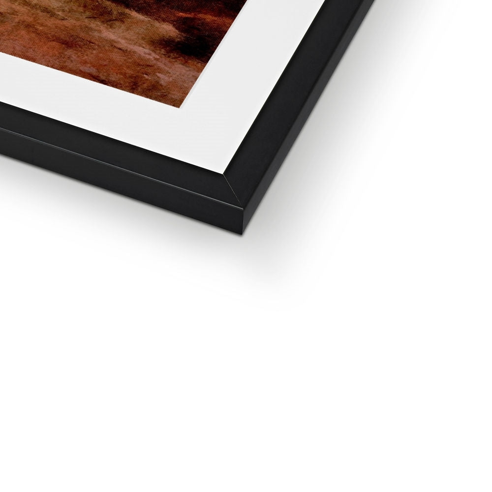 The Brooding Fairy Pools Framed & Mounted Print