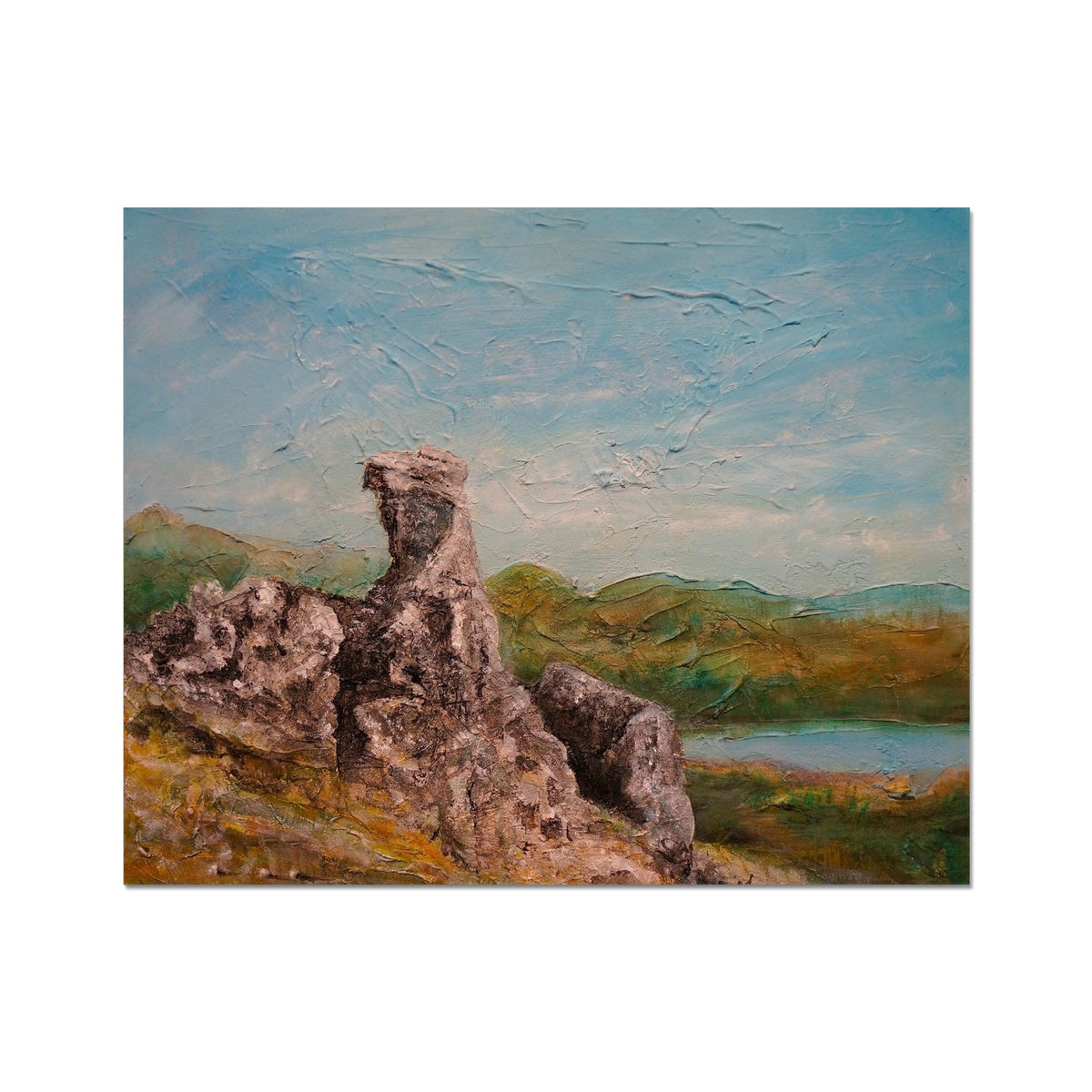 The Cobbler ii Painting | Artist Proof Collector Prints From Scotland