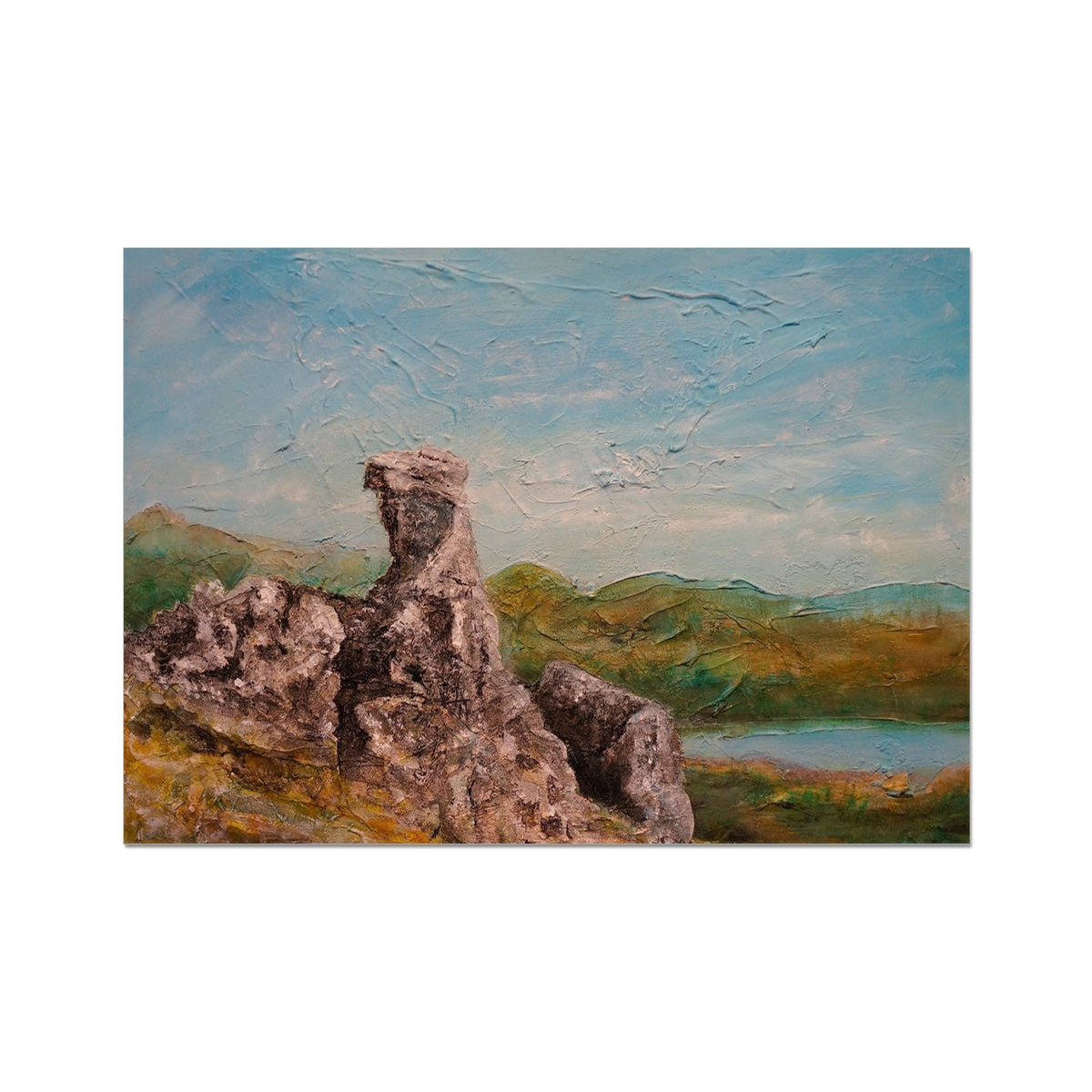 The Cobbler ii Painting | Fine Art Prints From Scotland