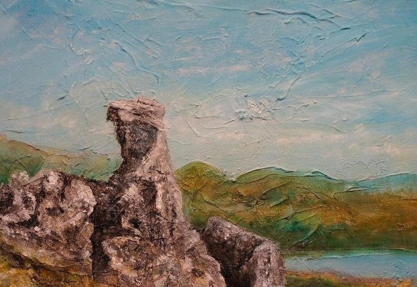 The Cobbler ii Scottish Landscape Painting