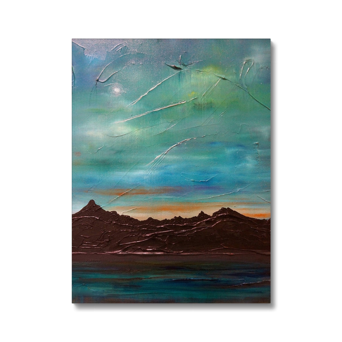 The Cuillin From Elgol Canvas