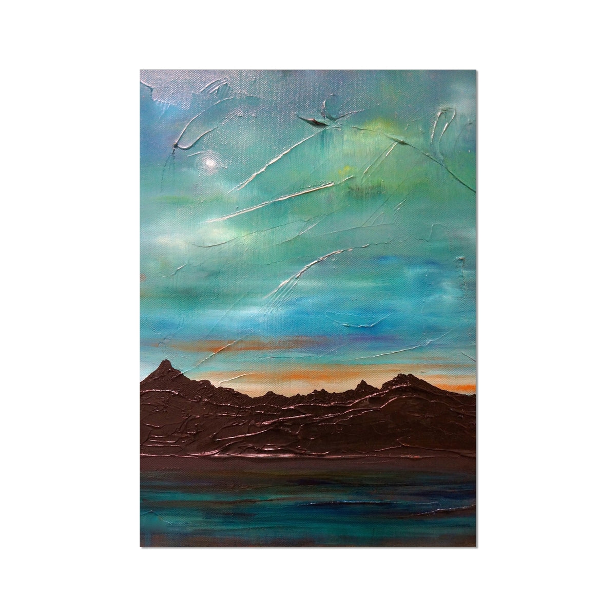 The Cuillin From Elgol Fine Art Print