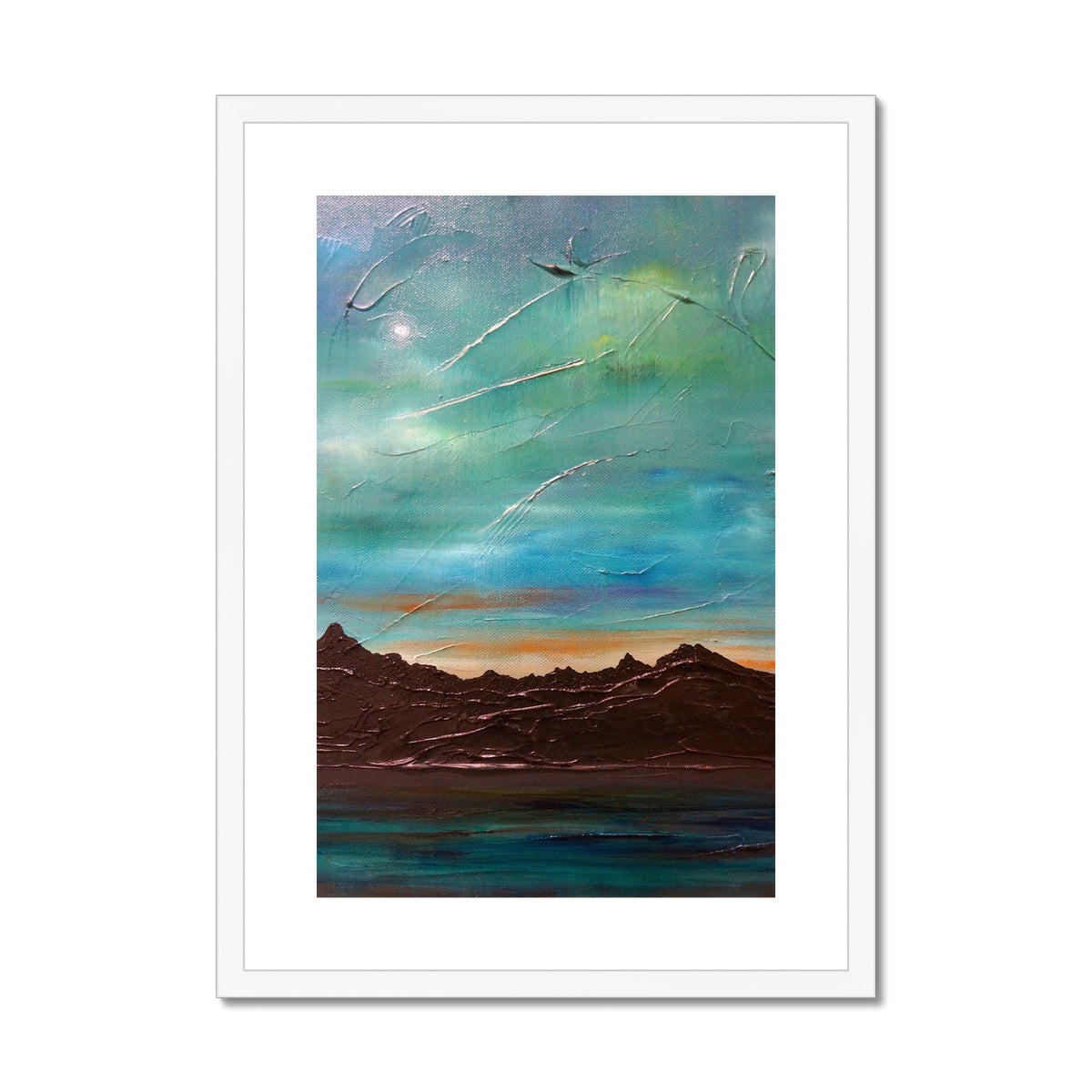 The Cuillin From Elgol Framed & Mounted Print