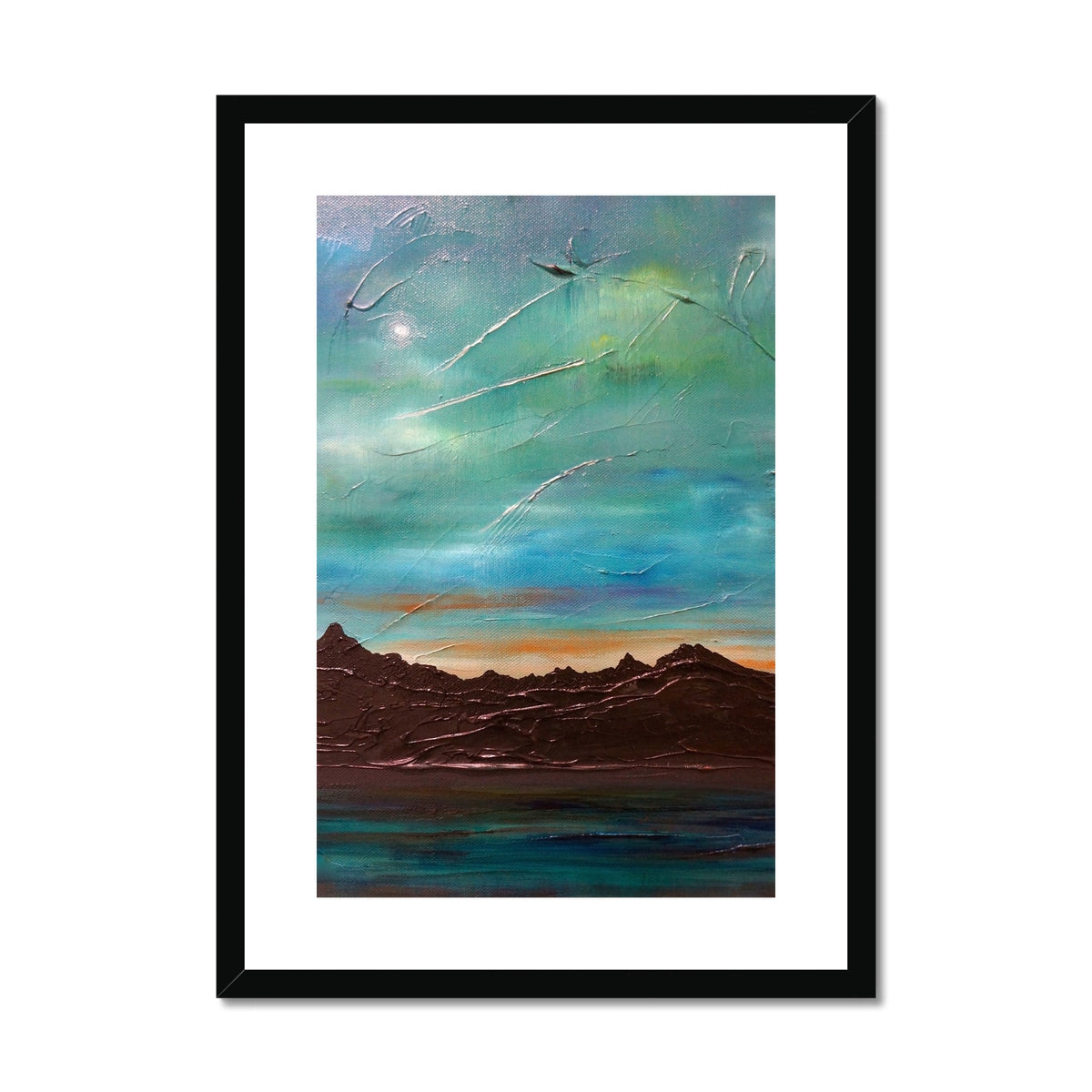 The Cuillin From Elgol Framed & Mounted Print