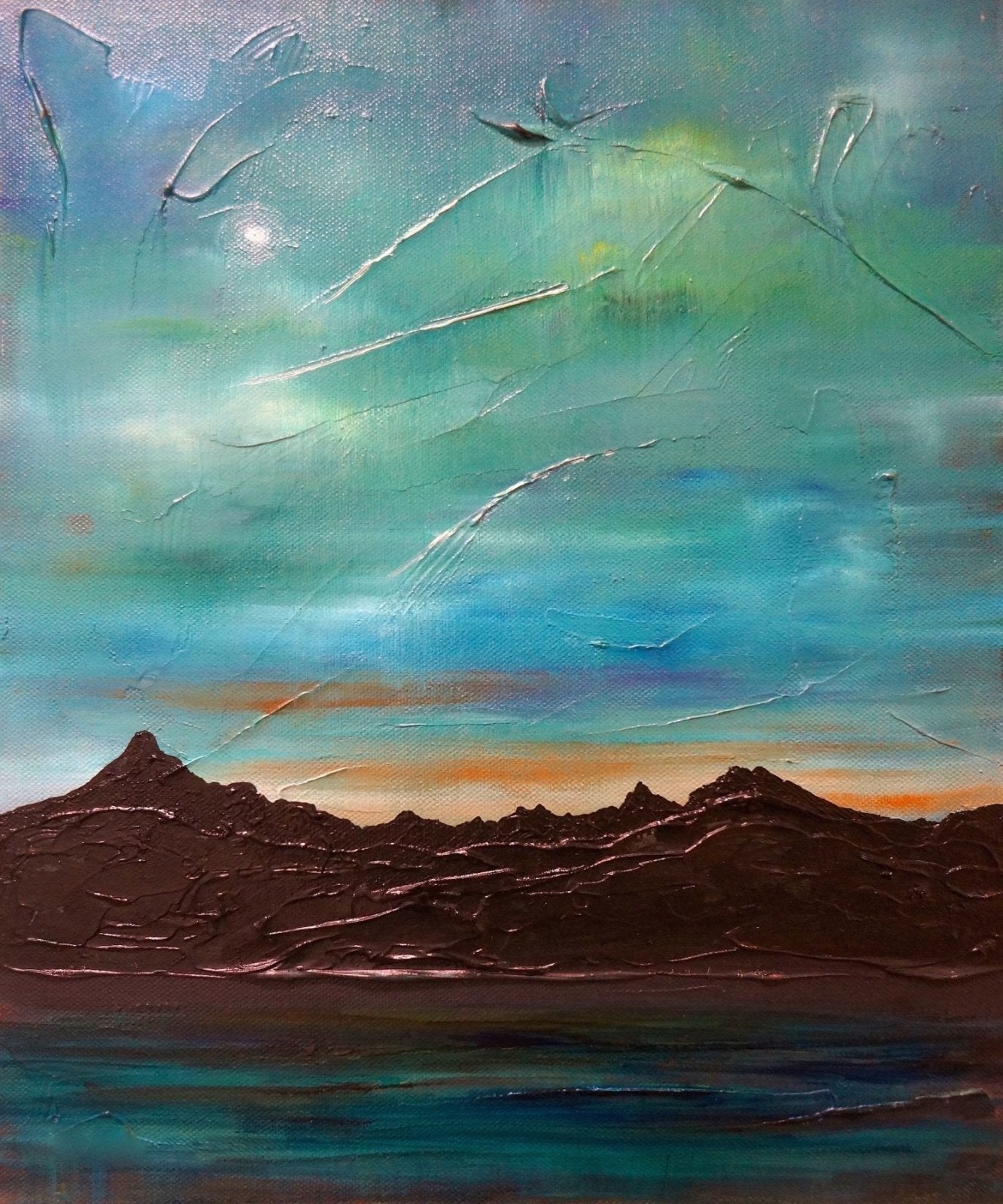 The Cuillin From Elgol Skye Painting Fine Art Prints