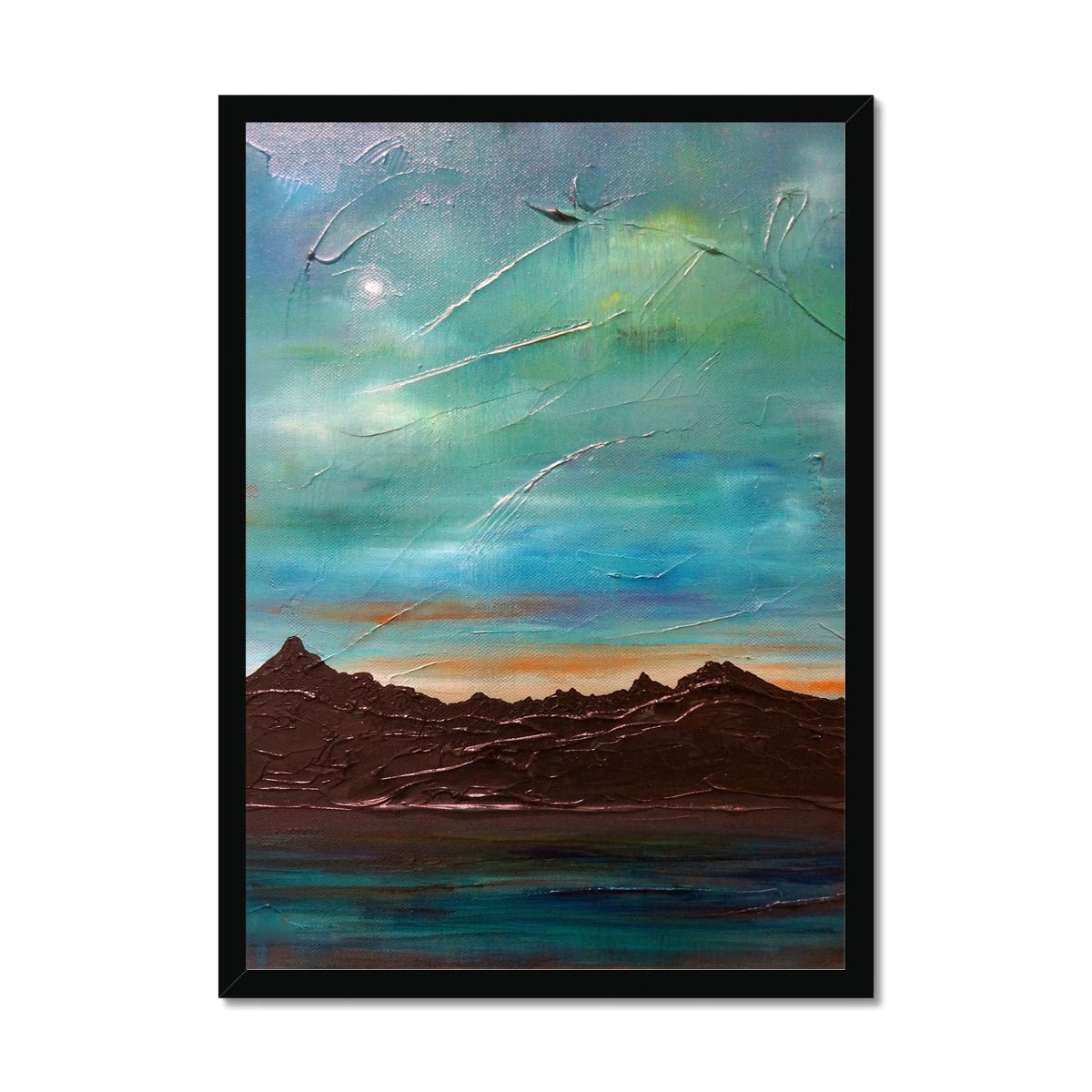 The Cuillin From Elgol Skye Painting | Framed Prints From Scotland