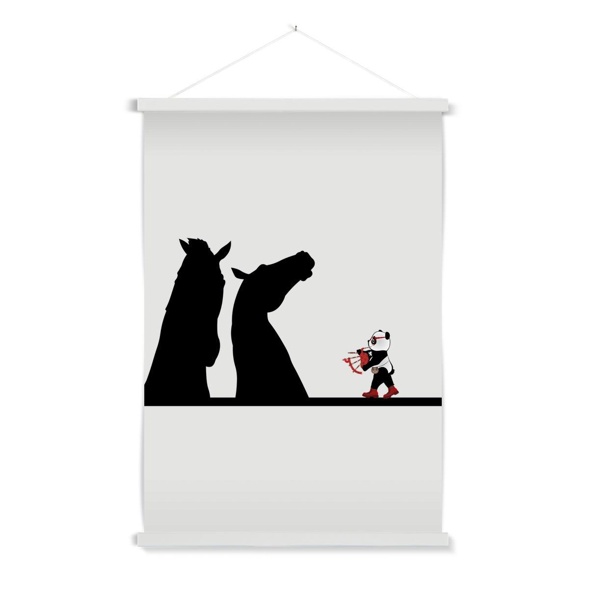 The Kelpies | Panda Disco | Graphic Art Print with Hanger