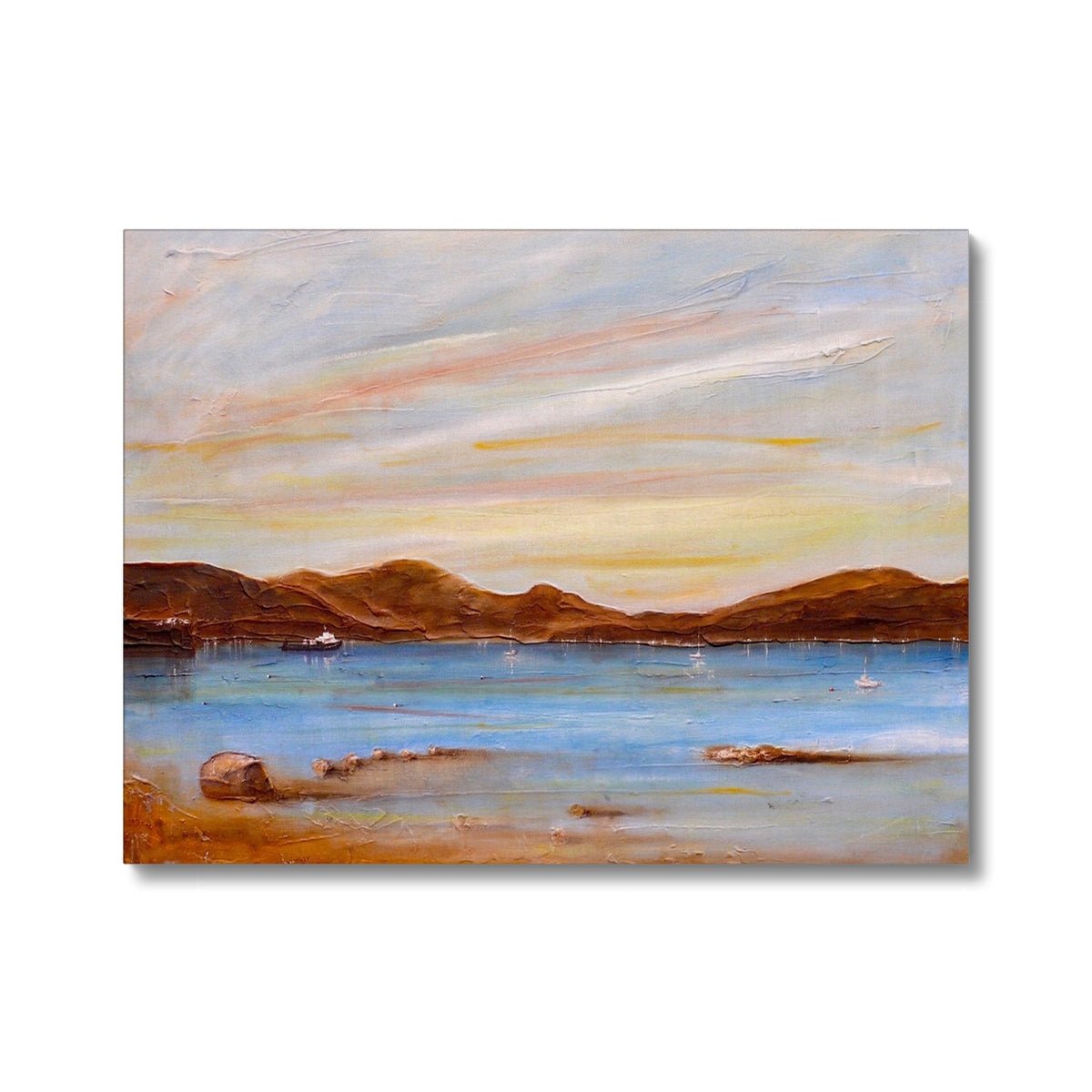 The Last Ferry To Dunoon Painting | Canvas From Scotland