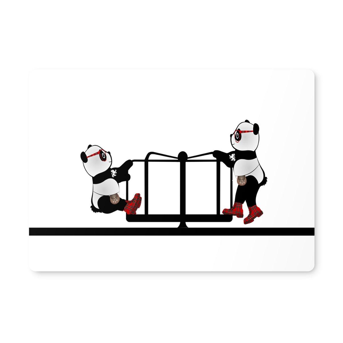 The Merry Go Round | Panda Disco | Graphic Art | Placemat