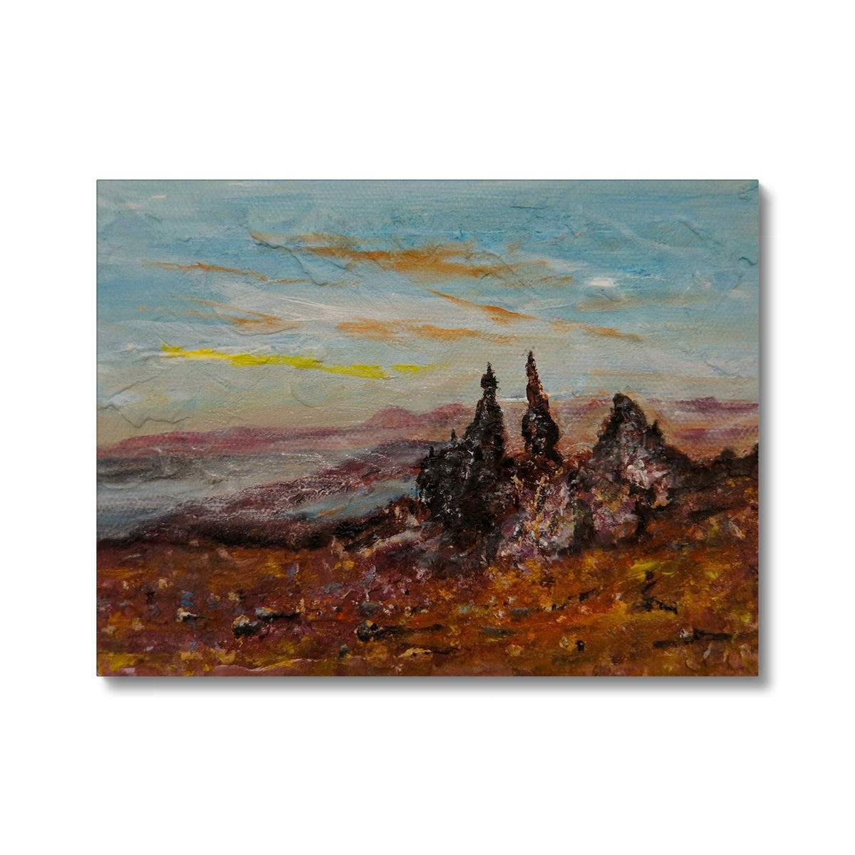 The Old Man Of Storr Canvas