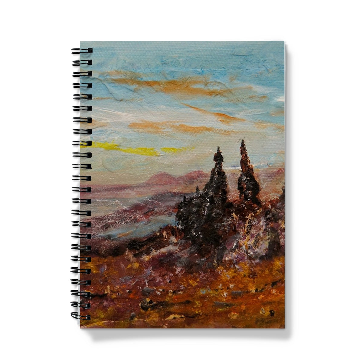 The Old Man Of Storr Skye Art Gifts Notebook