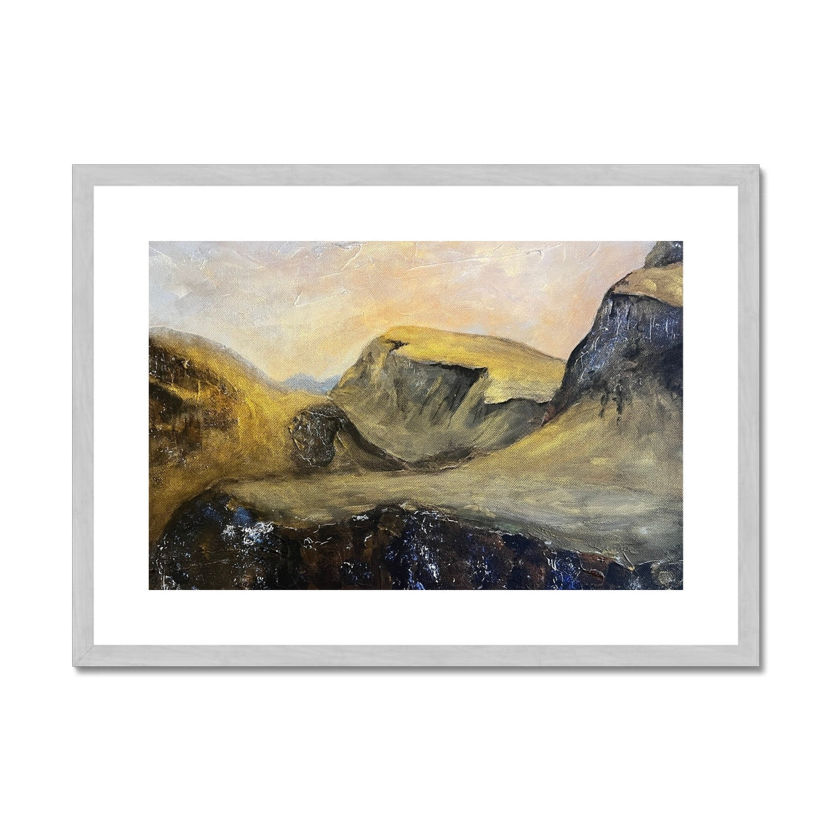 The Quiraing Antique Framed & Mounted Print