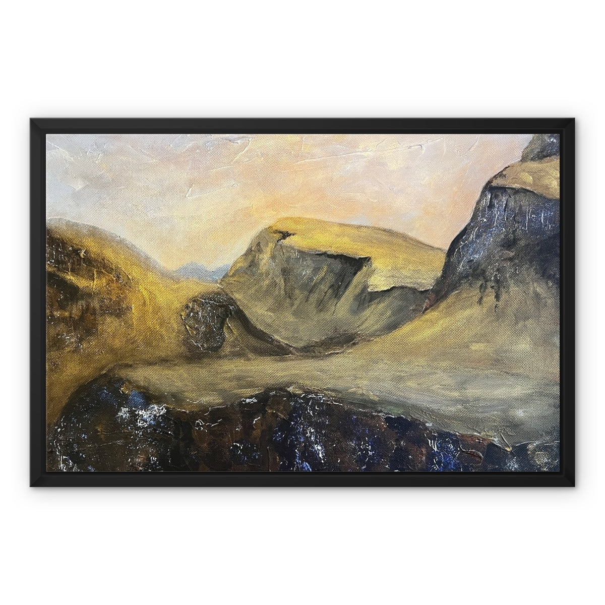 The Quiraing Framed Canvas