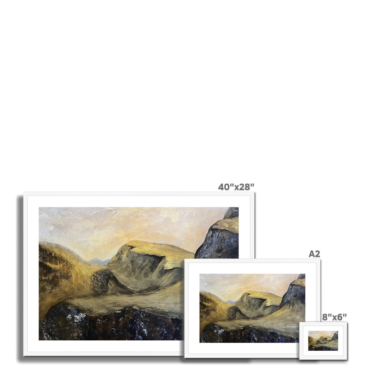 The Quiraing Framed & Mounted Print
