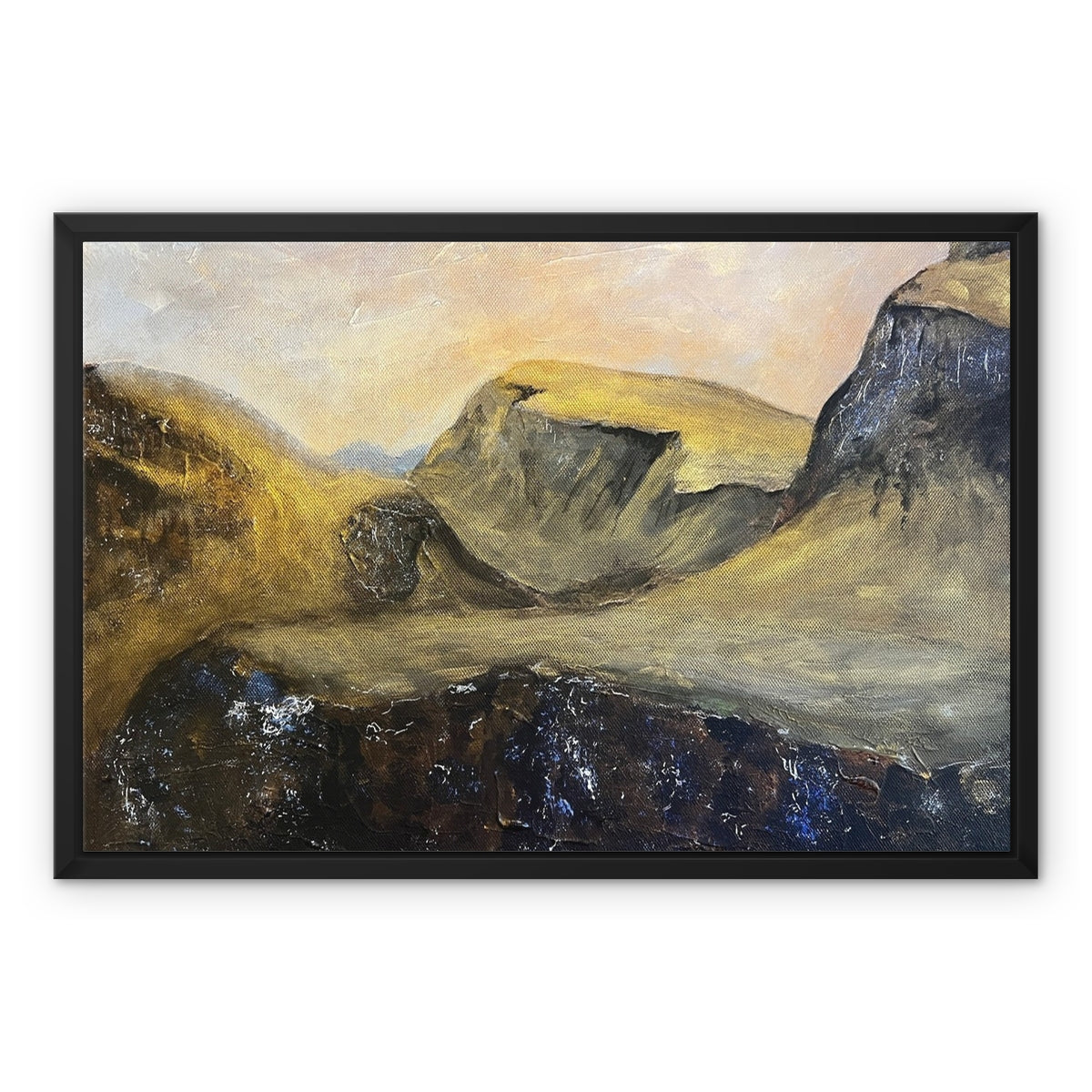 The Quiraing Skye Painting | Framed Canvas From Scotland