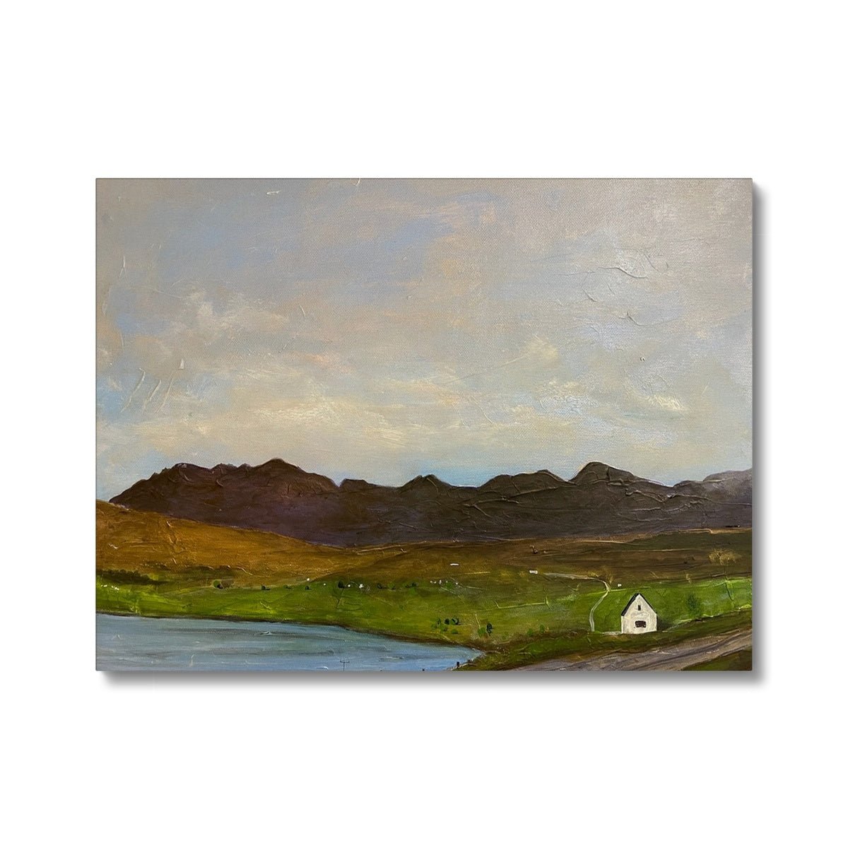 The Road To Carbost Skye Painting | Canvas From Scotland