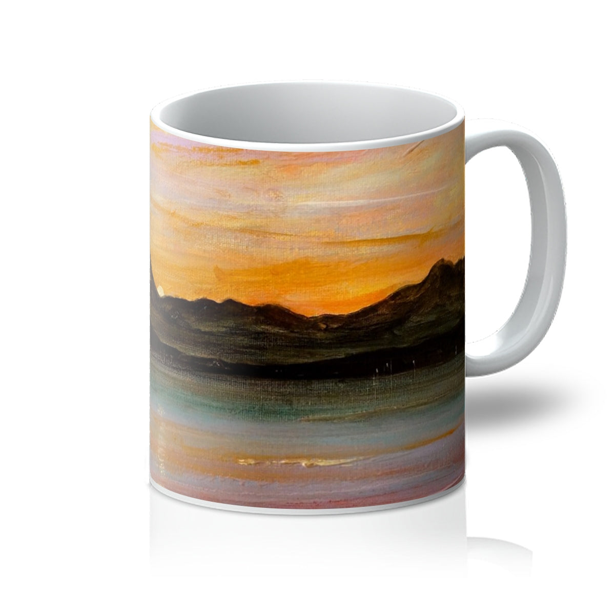 The Sleeping Warrior Arran Art Gifts Mug